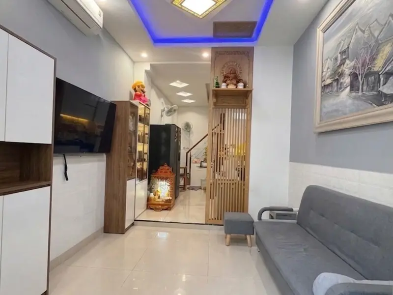 Nhà 4ty xây 
 2 tầng, 2 phòng ngủ,2 toilet. Hẻm lớn nhà xây chắc chắn .... Bán nhà riêng tại Gò Vấp, Hồ Chí Minh 01