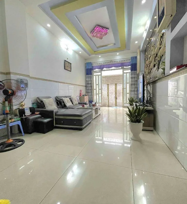 Nhà 4 tầng kiên cố 2 mặt hẻm ô tô Bình Tân giá hấp dẫn... Bán nhà riêng tại Bình Tân, Hồ Chí Minh 01
