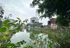 BÁN ĐẤT PHÚC LỢI 30M2- MT 4.8M- MẶT HỒ, Ô TÔ THÔNG.... Bán đất tại Phúc Lợi, Hà Nội 01