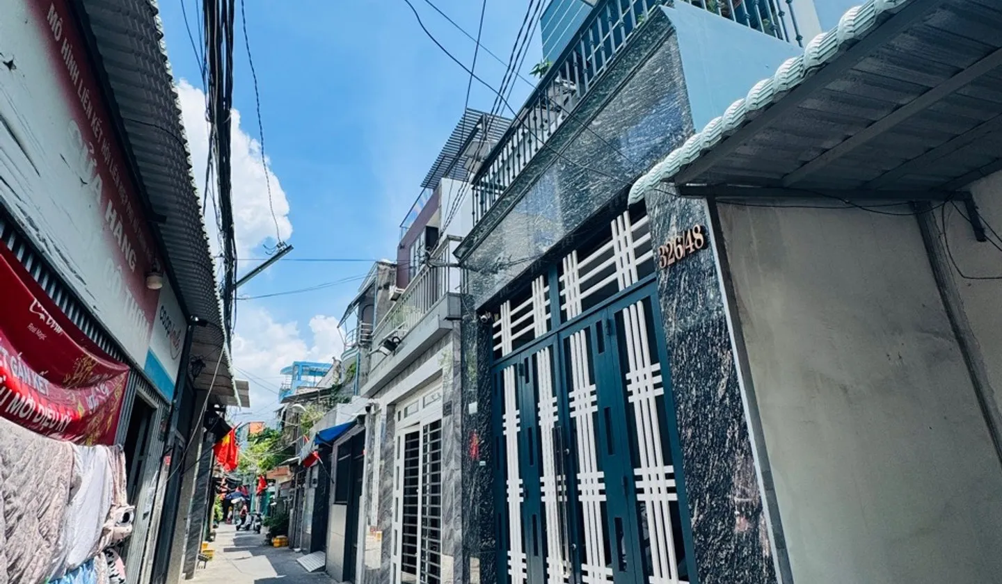 MUA ĐẤT TẶNG NHÀ DIỆN TÍCH ĐẸP 4x21 CHỈ 6.35 TỶ - HẺM 4 M BÙI MINH TRỰC... Bán nhà riêng tại Bình Đông, Hồ Chí Minh 01