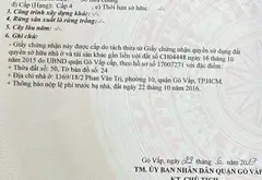 Bán nhà 4 tầng 49m2 tại Phường 10, Gò Vấp giá 6.8 tỷ thương lượng... Bán nhà riêng tại Gò Vấp, Hồ Chí Minh 17
