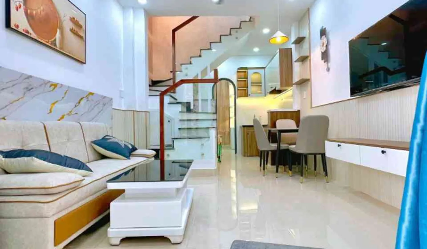 Bán nhà riêng 3 tầng tại Quang Trung, Gò Vấp, gần sân bay, 28m², 3 phòng ngủ... Bán nhà riêng tại Gò Vấp, Hồ Chí Minh 01