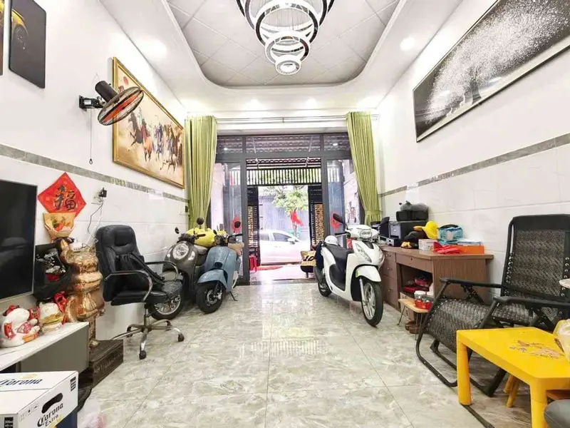 Bán nhà 4 tầng hẻm xe hơi gần Big C Phú Thạnh Tân Phú 72m2 chỉ nhỉnh 10ty... Bán nhà riêng tại Phú Thạnh, Hồ Chí Minh 01