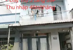 BÁN NHÀ ĐS10 KHU TÁI ĐỊNH CƯ TÂN TẠO + DÃY TRỌ 5 TẦNG 39 PHÒNG/THU NHẬP GẦN 50TR/THÁNG... Bán nhà mặt phố tại Tân Tạo, Hồ Chí Minh 01