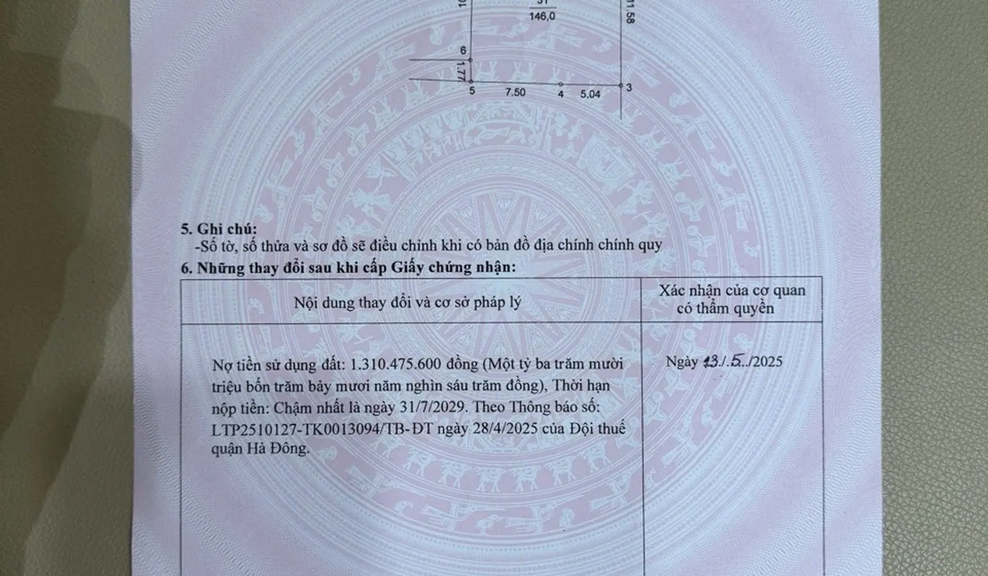 Bán nhà riêng 146m2 tại Quang Trung, 3 mặt thoáng, giá tốt nhất khu vực... Bán nhà riêng tại Dương Nội, Hà Nội 01