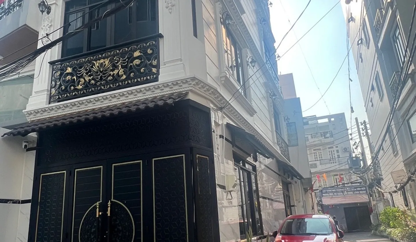SIÊU PHẨM LÔ GÓC 2 MẶT TIỀN XE HƠI 5M NGUYỄN THƯỢNG HIỀN - HOÀNG HOA THÁM-NHÀ MỚI FULL NỘI THẤT... Bán nhà riêng tại Bình Lợi Trung, Hồ Chí Minh 01