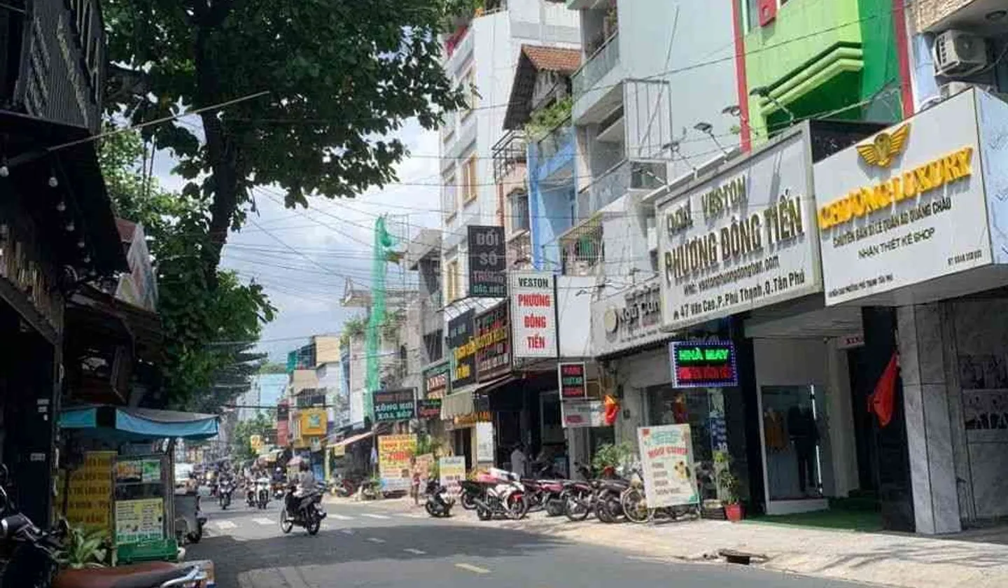 Bán nhà 4 tầng mặt tiền phố Văn Cao, gần trường tiểu học... Bán nhà mặt phố tại Phú Thạnh, Hồ Chí Minh 01