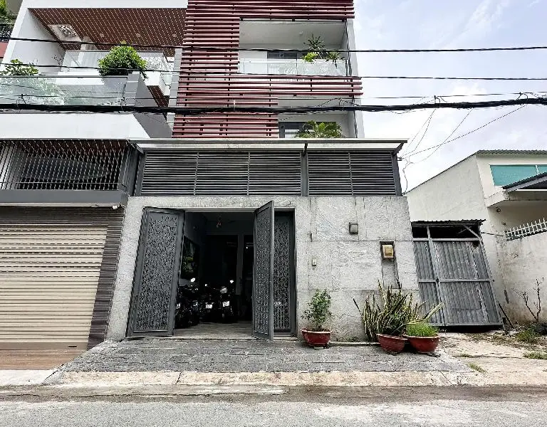NHÀ 5 TẦNG (6 x 22) 2 MẶT TIỀN HẺM NHỰA SÁT BÊN ĐH CÔNG NGHIỆP - 13TY9TL... Bán nhà riêng tại An Hội Tây, Hồ Chí Minh 01