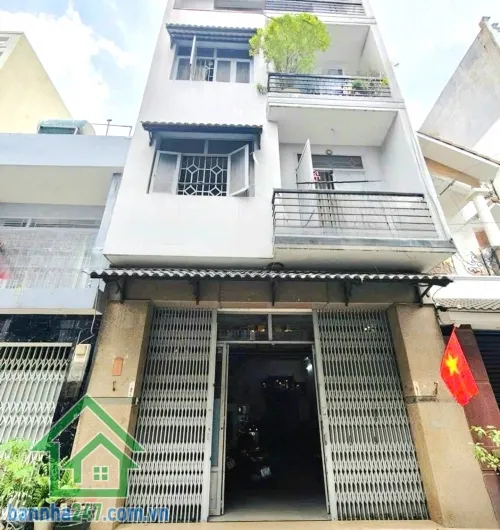 HXH 8M THÔNG – KHU VIP DÂN TRÍ CAO – NGANG 6M – GẦN 100M² (6 x 16) – NHÀ 4 TẦNG - 4PN - 4WC - 16 TỶ... Bán nhà mặt phố tại Phú Thọ Hòa, Hồ Chí Minh 01
