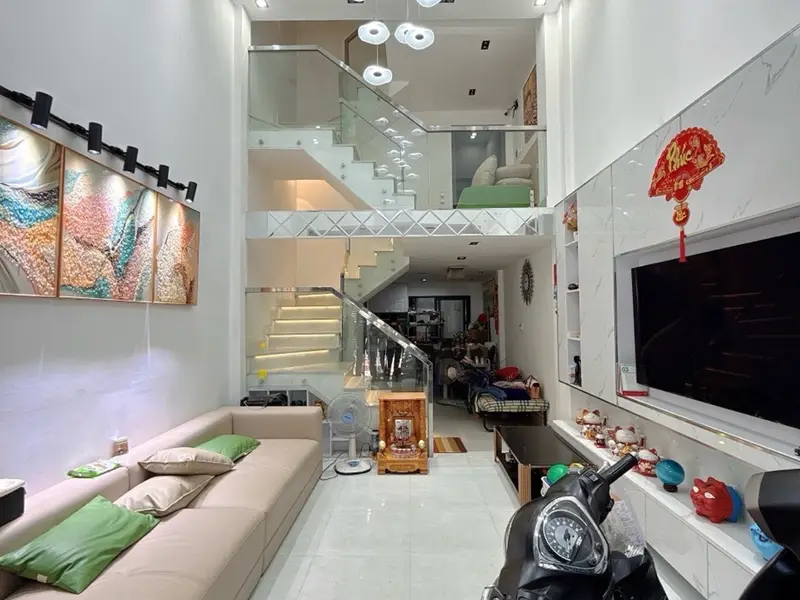 Nhà 3 tầng hiện đại, hẻm xe hơi ngay trung tâm... Bán nhà riêng tại Vườn Lài, Hồ Chí Minh 01