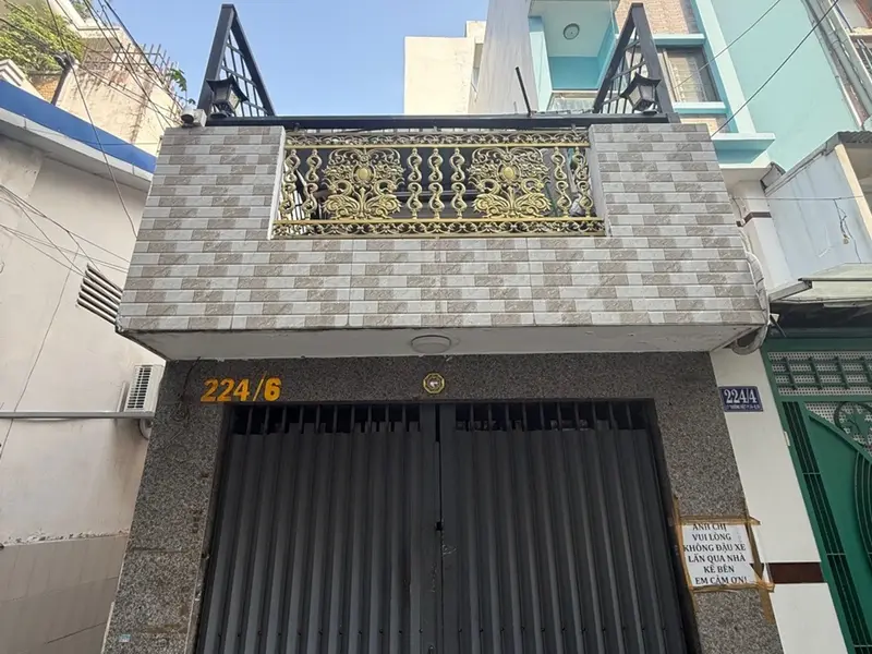Nhà 2 tầng hẻm ô tô gần Nhà thi đấu Phú Thọ Quận 10... Bán nhà riêng tại Diên Hồng, Hồ Chí Minh 01