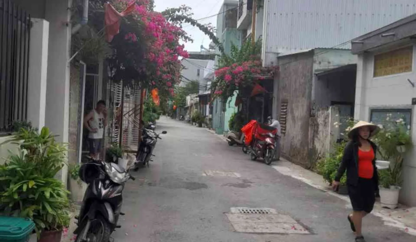 Bán nhà riêng 2 tầng hướng Đông Nam tại khu quân nhân, gần cầu Thuận Phước, đất 106,8m²... Bán nhà riêng tại Sơn Trà, Đà Nẵng 01