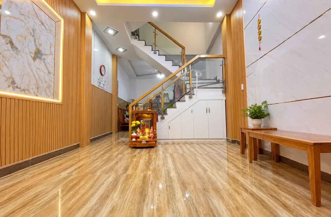 🏡 BÁN NHÀ 4 TẦNG – 44m2 - HẺM XE HƠI THÔNG – P. TRUNG MỸ TÂY- Q12... Bán nhà riêng tại Trung Mỹ Tây, Hồ Chí Minh 01