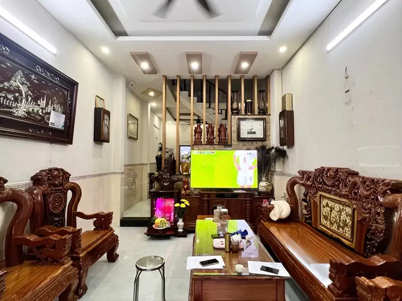 NHÀ HẼM XE HƠI THÔNG 4 TẦNG NGAY HƯƠNG LỘ 2 GẦN 4... Bán nhà riêng tại Bình Trị Đông, Hồ Chí Minh 01