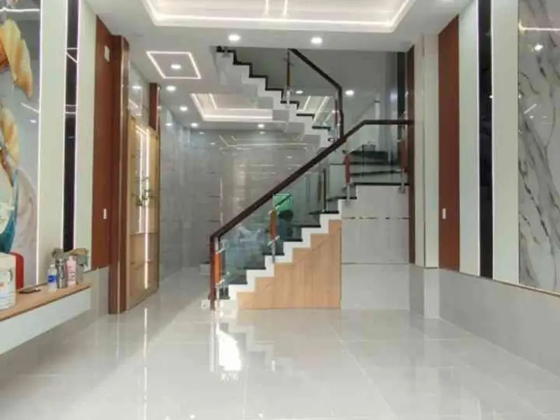 Bán nhà 4 tầng mới xây hẻm ôtô, thiết kế hiện đại tại quận trung tâm... Bán nhà riêng tại Bình Hưng Hòa, Hồ Chí Minh 01
