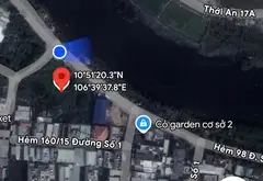 Bán đất mặt tiền sông Vàm Thuật, ngang 14m, 622.5m²... Bán đất tại An Hội Tây, Hồ Chí Minh 05