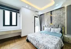 Bán nhà Gò Vấp, Nguyễn Tư Giãn, 4 tầng xây mới, hẻm 5m, DTSD 62m², 5PN, full nội thất, chỉ 8.6 tỷ.... Bán nhà riêng tại An Hội Tây, Hồ Chí Minh 09
