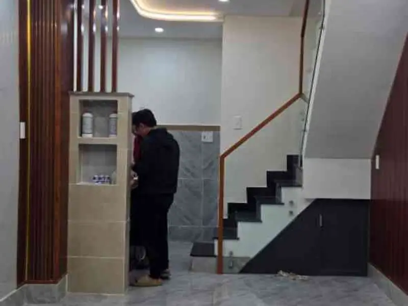 Nhà 2 tầng mới, 22m2, hẻm 3m gần cầu Hậu Giang Quận 6... Bán nhà riêng tại Bình Phú, Hồ Chí Minh 01