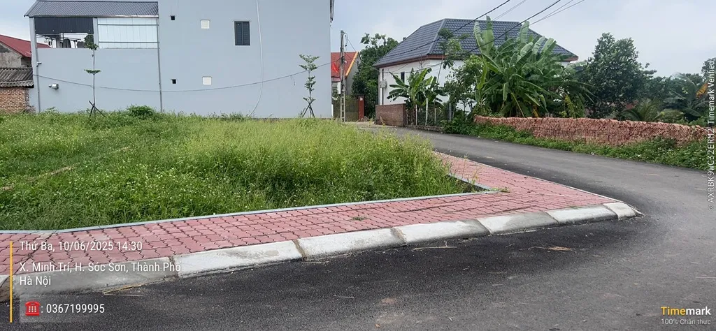 Cơ hội siêu hiếm: Lô góc 2 mặt tiền rộng rãi tại ngõ Bãi Cao cần bán... Bán đất tại Kim Anh, Hà Nội 01