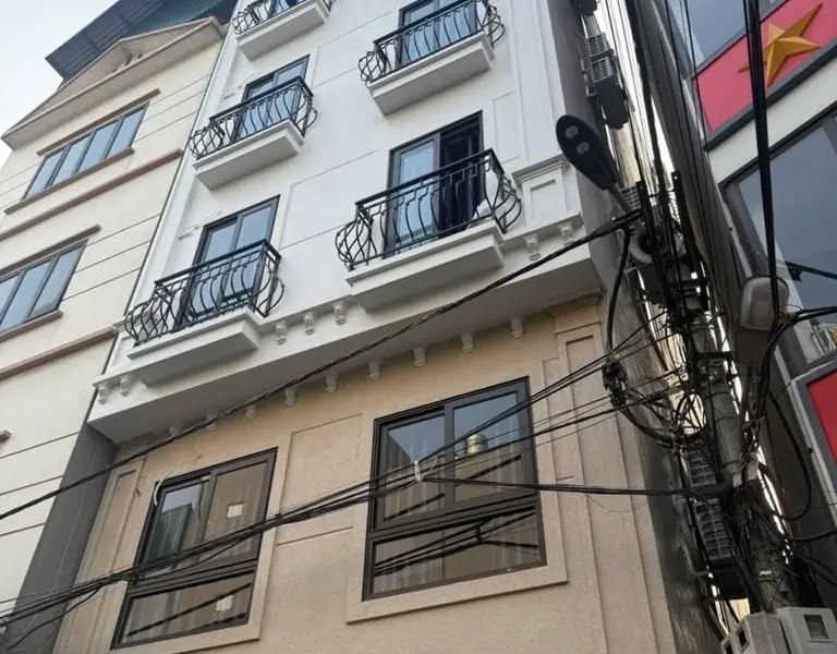 Toà căn hộ dịch vụ 6 tầng thang máy tại Lai Xá, 14 phòng khép kín sát QL32 ĐH thành đô... Bán chung cư mini tại Hoài Đức, Hà Nội 01