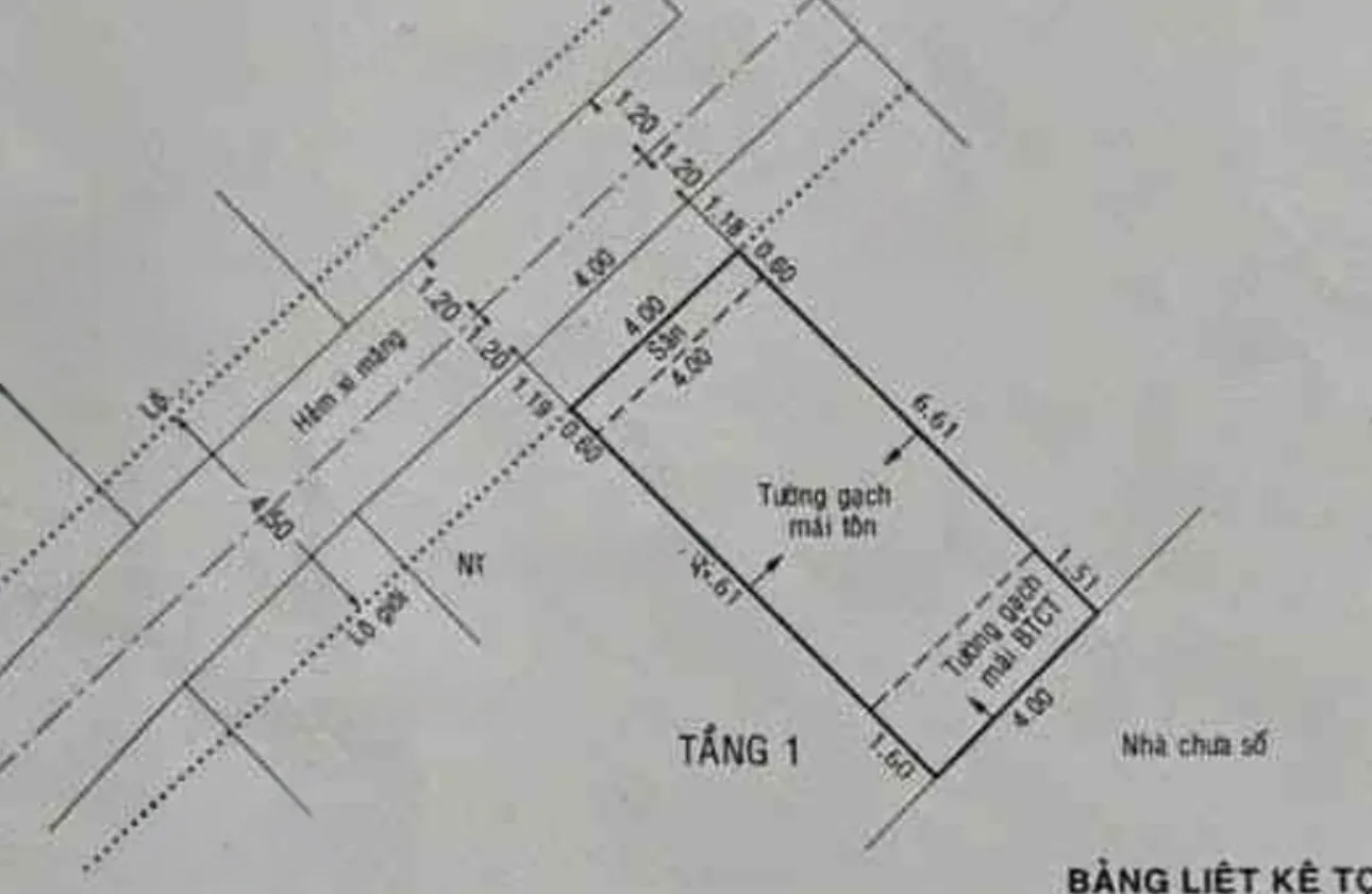 Nhà mới về _ 35 m 2 PN  Nguyễn Văn Quá _ Tô Ký... Bán nhà riêng tại Đông Hưng Thuận, Hồ Chí Minh 01