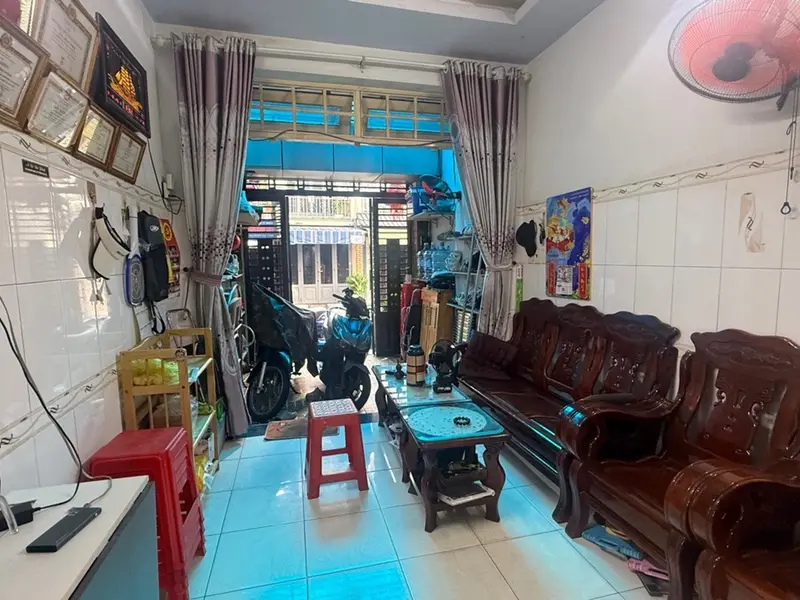 NHÀ MẶT TIỀN HẺM XE TẢI TRÁNH - NGAY CHỢ PHẠM VĂN BẠCH - KINH DAMH ĐA NGÀNH NGHỀ- 3 TẦNG DTSD 90M2-... Bán nhà riêng tại An Hội Tây, Hồ Chí Minh 01