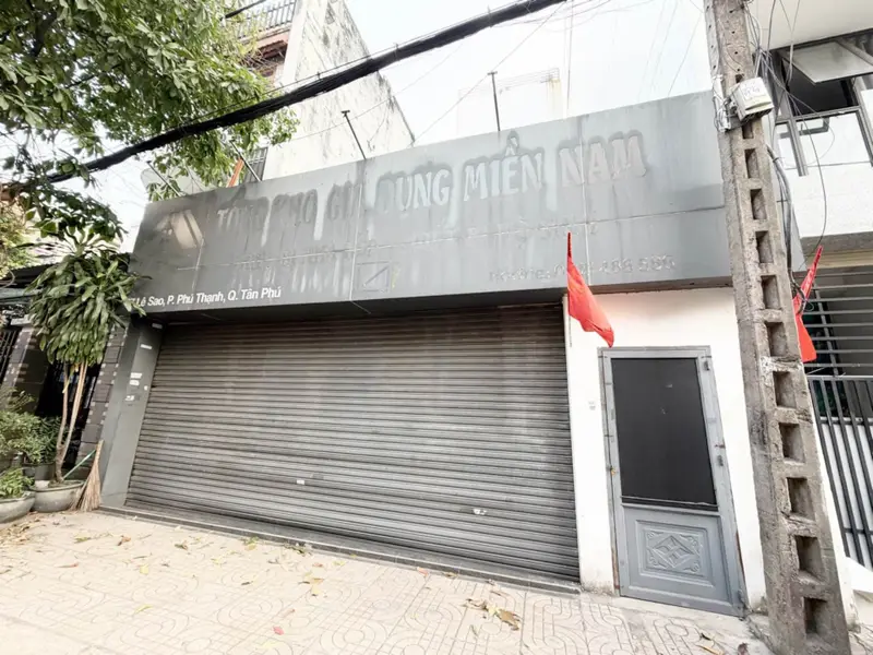 Bán nhà mặt phố phường Phú Thạnh quận Tân Phú mặt tiền 8m diện tích 129m2... Bán nhà mặt phố tại Phú Thạnh, Hồ Chí Minh 01