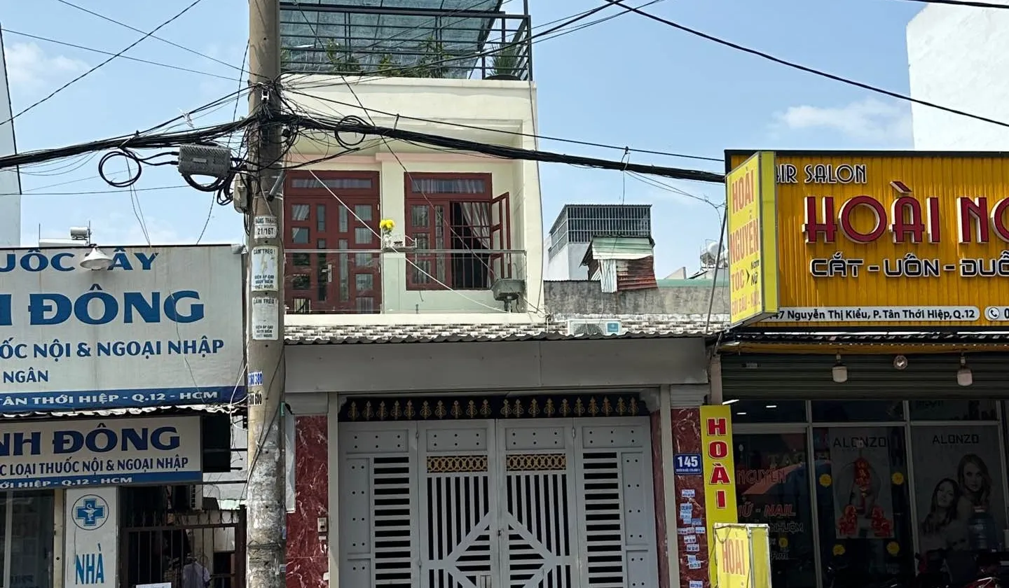 Nhà mặt phố 3 tầng kinh doanh tại Tân Thới Hiệp giá 8.15 tỷ... Bán nhà mặt phố tại Tân Thới Hiệp, Hồ Chí Minh 01