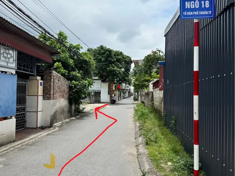Đất đẹp mặt tiền rộng tại An Hồng - Vị trí vàng cho đầu tư an tâm... Bán đất tại An Dương, Hải Phòng 01