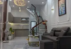 Bán nhà riêng 2 tầng, 3 phòng ngủ tại phường gần Aeon, giá ưu đãi... Bán nhà riêng tại Bình Hưng Hòa, Hồ Chí Minh 01