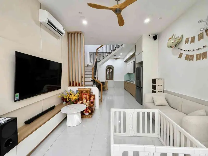 Bán Nhà Gần CV Làng Hoa, 60m2, 3 Phòng Ngủ,Khu An Ninh,Dân Trí Cao... Bán nhà riêng tại Thông Tây Hội, Hồ Chí Minh 01
