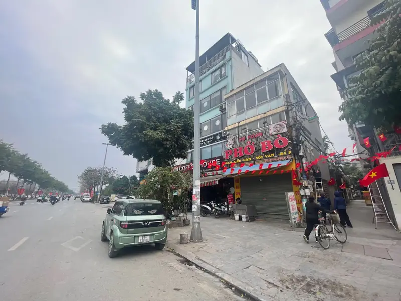 Bán nhà mặt phố 3 tầng lô góc vị trí đắc địa, ô tô tránh, kinh doanh sầm uất... Bán nhà mặt phố tại Từ Liêm, Hà Nội 01