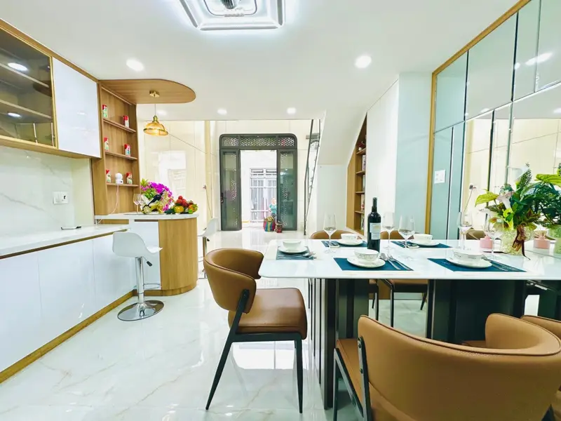 Có nhà riêng 4.5 tầng mới xây gần Thống Nhất, giá chỉ 7 đồng 99 còn bớt lộc... Bán nhà riêng tại Thông Tây Hội, Hồ Chí Minh 01