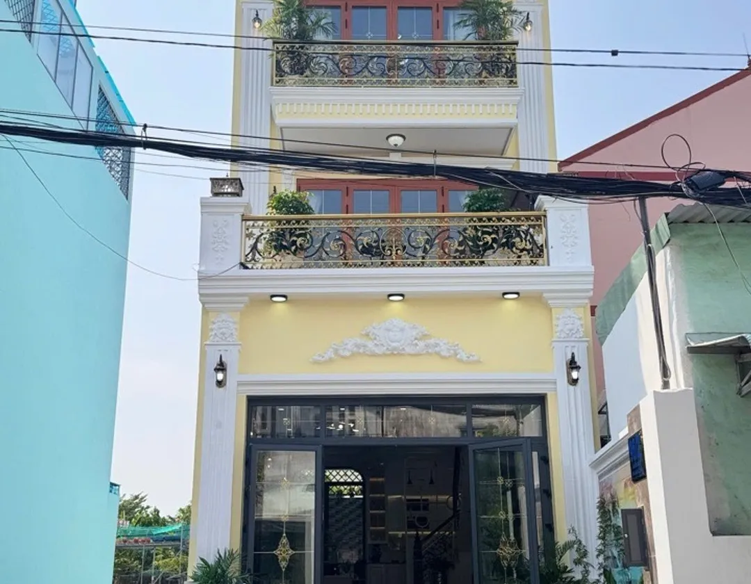 Bán nhà 4 tầng mặt tiền 5m tại xã Đào Tông Nguyên, Nhà Bè, phù hợp kinh doanh... Bán nhà riêng tại Nhà Bè, Hồ Chí Minh 01