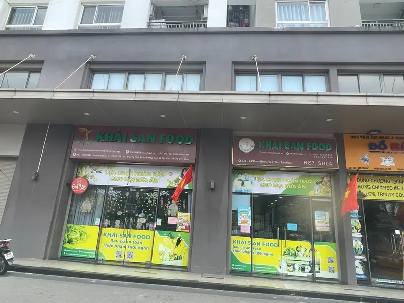 Bán shophouse 2 tầng mặt tiền đường Hòa Bình quận Tân Phú... Bán Shophouse tại Phú Thạnh, Hồ Chí Minh 01