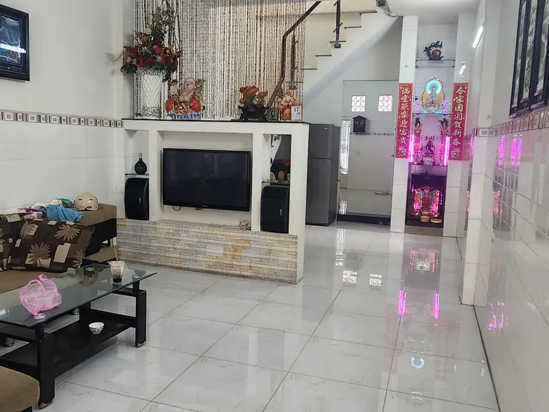 BÁ.N NHÀ ĐẸP 2 MẶT TIỀ.N SÁT HUƠ.G LỘ 2 - NGÃ TƯ 4 XÃ - HẺM XE TẢI - ( 4X16M2 ) - CHỈ 5x$... Bán nhà riêng tại Bình Trị Đông, Hồ Chí Minh 01
