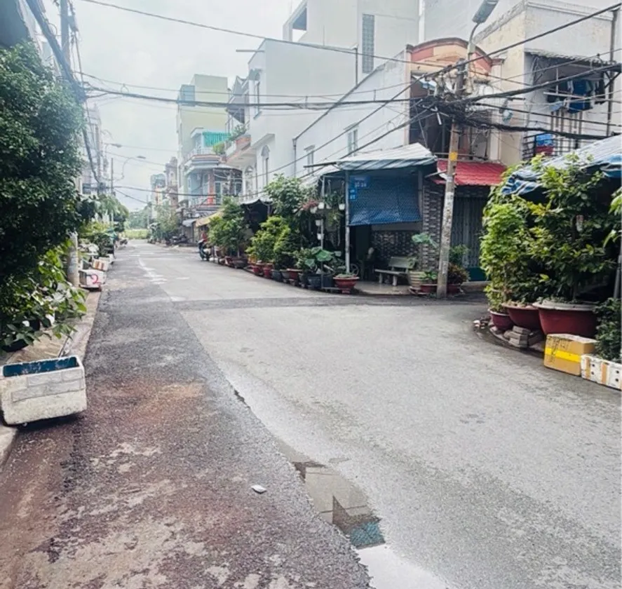 Nhà Ngang 4 Mặt tiền Khu Bình Phú Q6... Bán nhà mặt phố tại Bình Phú, Hồ Chí Minh 01