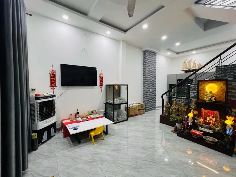 Nhà 3 tầng hẻm ô tô gần đường số 8, Bình Tân giảm giá sốc... Bán nhà riêng tại Bình Tân, Hồ Chí Minh 01