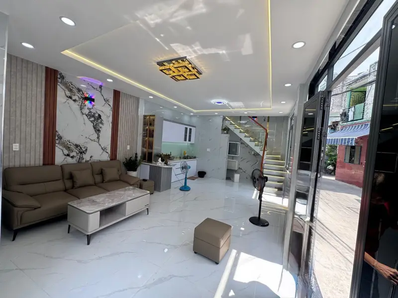 QUẬN 6 GIÁP QUẬN 5 - TIỆN DI CHUYỂN Q1 Q3 - ĐƯỜNG THÔNG XE TẢI - NHÀ 2 TẦNG Ở VÀ KD... Bán nhà riêng tại Bình Tiên, Hồ Chí Minh 01