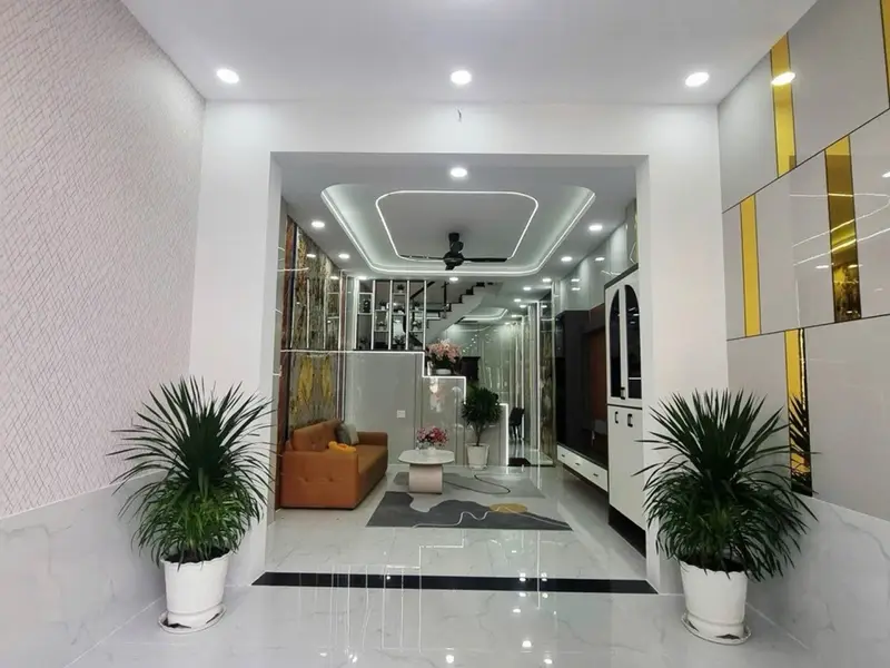 Cơ hội hiếm có sở hữu nhà 4 tầng ngay công viên Quận 12 giá chỉ 5.55 tỷ... Bán nhà riêng tại Trung Mỹ Tây, Hồ Chí Minh 01