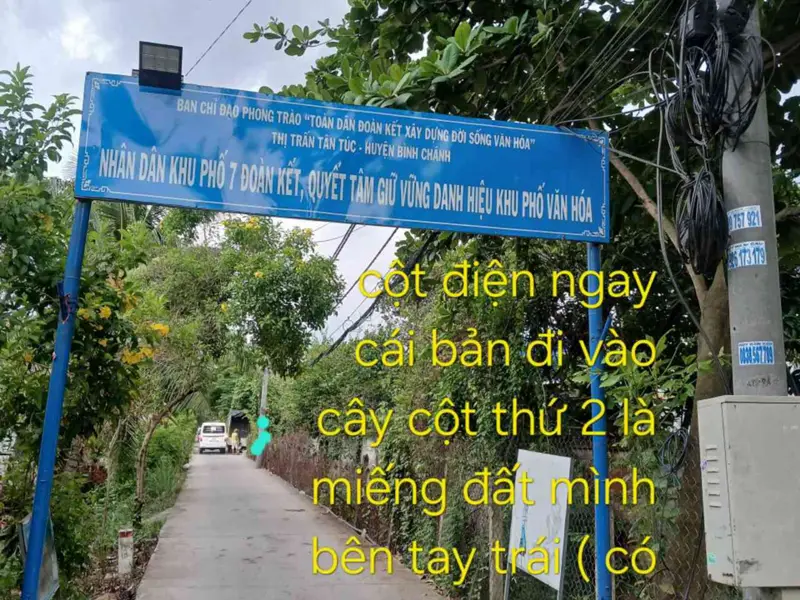 Đất Trồng Cây Tân Túc Giá Tốt - Mặt Tiền Rộng 59m... Bán đất tại Tân Nhựt, Hồ Chí Minh 01