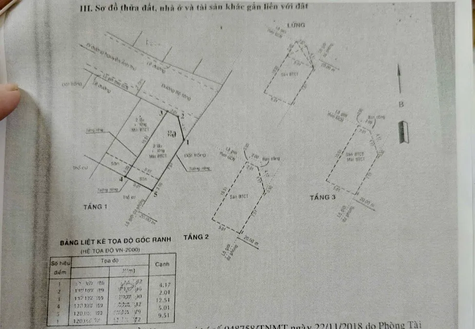 Nhà 5 phòng 4 lầu  đường 7 m_ ngang 5M hơn 4 tỷ... Bán nhà riêng tại Tân Thới Hiệp, Hồ Chí Minh 01