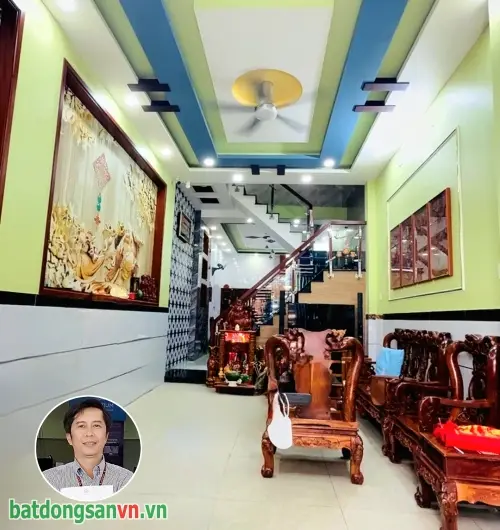 CHỈ 5,98 TỶ – NGAY LÊ VĂN QUỚI – ĐƯỜNG RỘNG 2 XE TẢI TRÁNH NHAU – NHÀ 4 TẦNG – (4x16)M – 4PN – 5WC... Bán nhà mặt phố tại Bình Trị Đông, Hồ Chí Minh 01