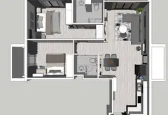 Căn hộ chung cư 90m² hướng Đông Nam tại trung tâm Ngọc Lâm, Long Biên... Bán căn hộ chung cư tại Bồ Đề, Hà Nội 03