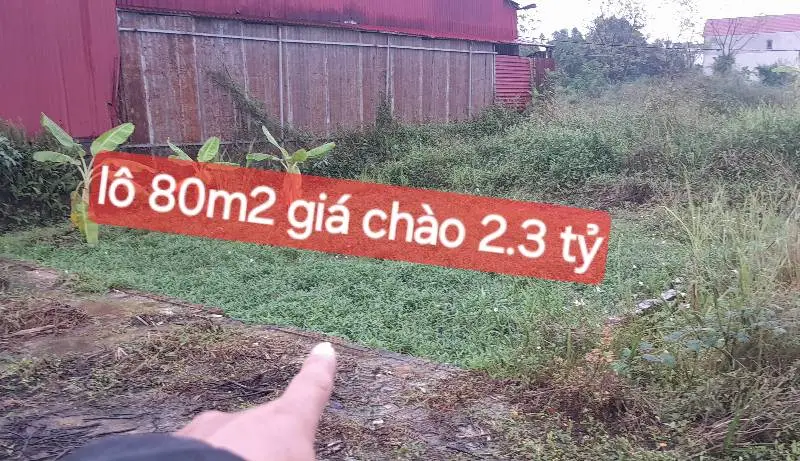 Siêu mẫu SÓC SƠN 🔥 80.3m² Full thổ cư – Mặt tiền 5m, nở hậu 5.55m – CỘNG HÒA, PHÙ LINH... Bán đất tại Sóc Sơn, Hà Nội 01