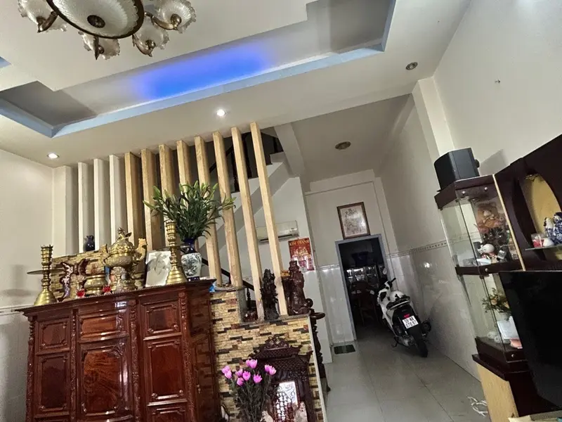 NHÀ 3 TẦNG, HẺM ÔTÔ NGAY TỈNH LỘ 10, 65m2 KHÔNG LỘ GIỚI... Bán nhà riêng tại Tân Tạo, Hồ Chí Minh 01