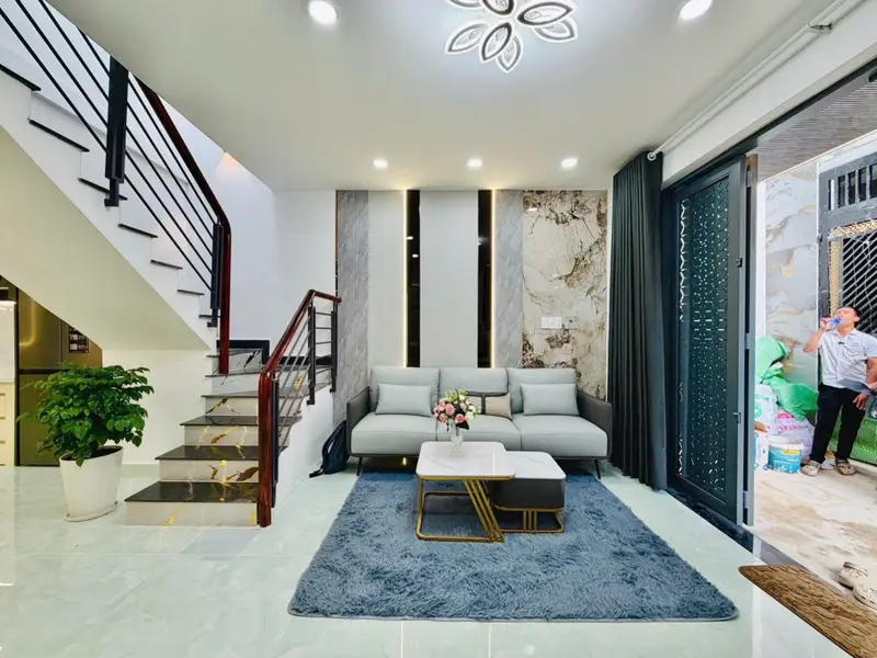 Bán nhà riêng 2 tầng 45m2, gần siêu thị Emart Phan Huy Ích, ngang hơn 5m, 3 Phòng Ngủ, Giá 5 Tỷ 49... Bán nhà riêng tại An Hội Tây, Hồ Chí Minh 01