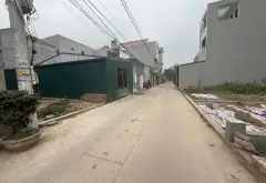 Bán đất 64m² hướng Nam tại Ấp Tre, ngõ ô tô thông, mặt tiền 4,5m, pháp lý cơ sở... Bán đất tại Quang Minh, Hà Nội 01