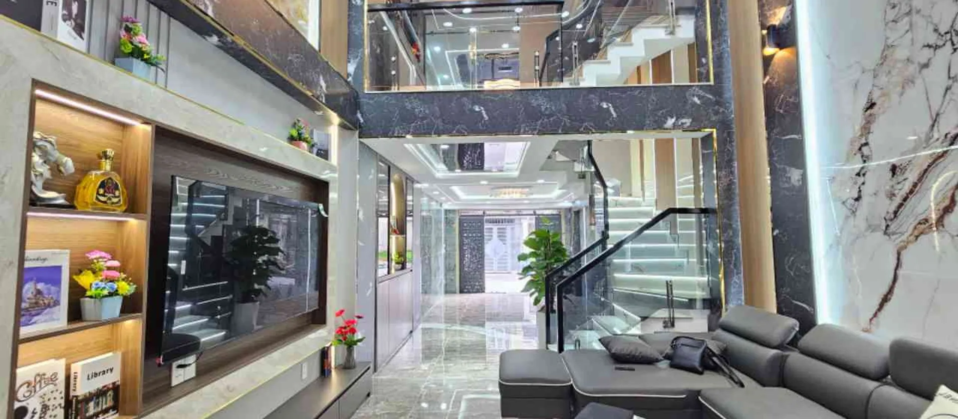 NHÀ PHỐ HIỆN ĐẠI, ĐƯỜNG 8M, TRỤC HÀ HUY GIÁP, THẠNH XUÂN, Q12. 63M² 5 TẦNG, NHỈNH 7 TỶ... Bán nhà mặt phố tại Thới An, Hồ Chí Minh 01