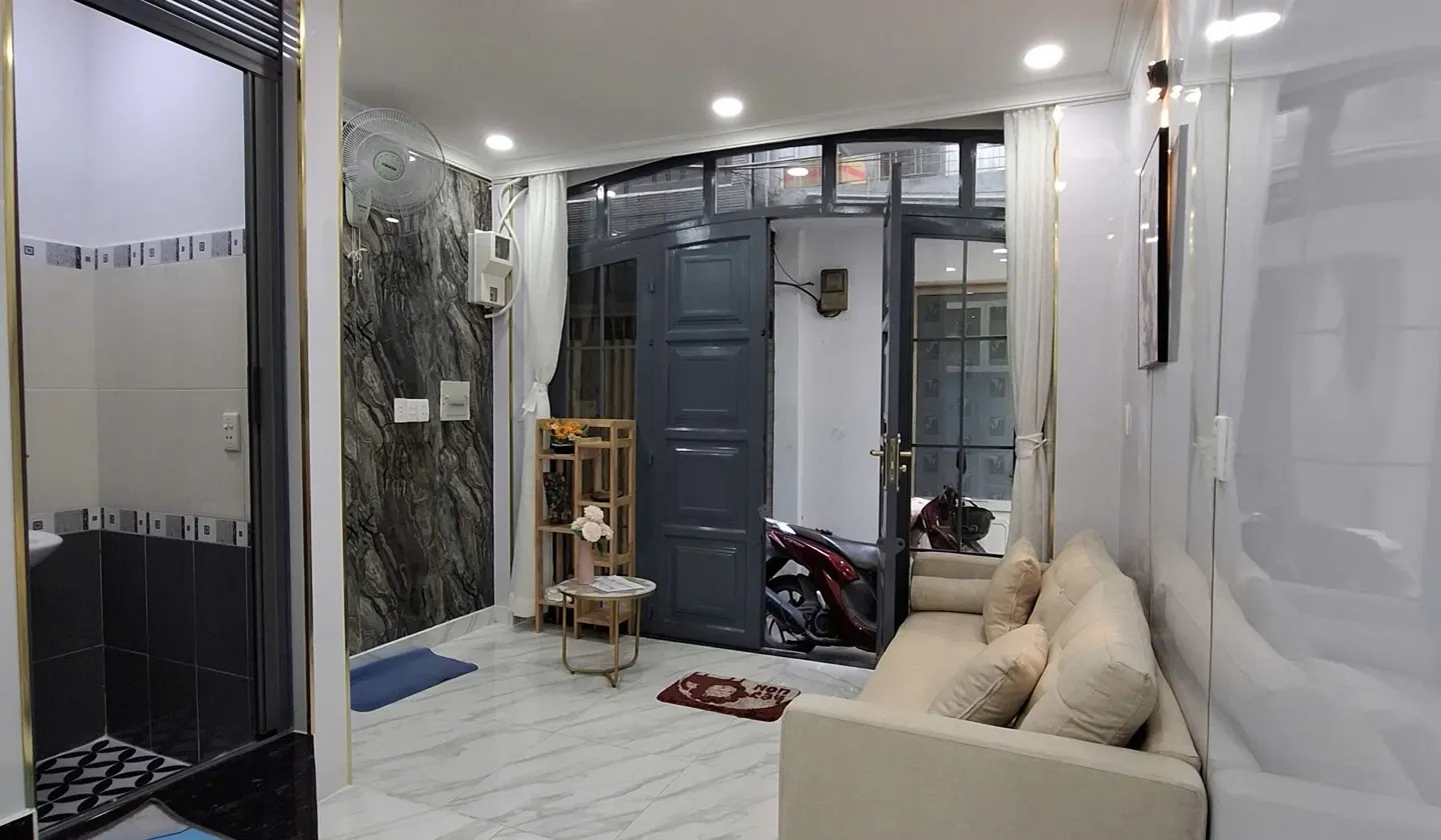 Nha 4 Tầng BTCT Phan Văn Trị, Bình Thạnh chỉ nhỉnh 4ty. Alo Vinh 0902694205 ngay xem nhà... Bán nhà riêng tại Bình Lợi Trung, Hồ Chí Minh 01